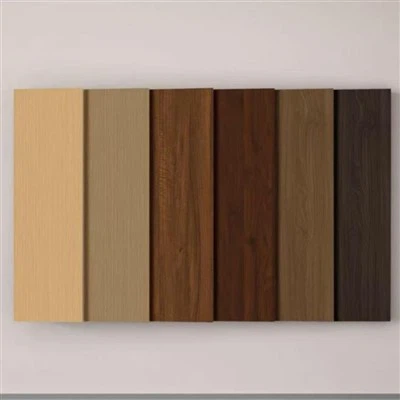 PVC ξύλο κόκκων διακοσμητικό φιλμ